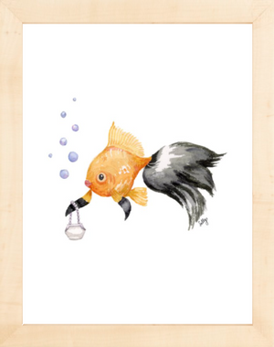 Fancy Animal Print, Goldfish