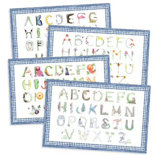 The Nature Set: Alphabet Placemats